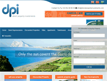 Tablet Screenshot of directpropertyinvestments.com